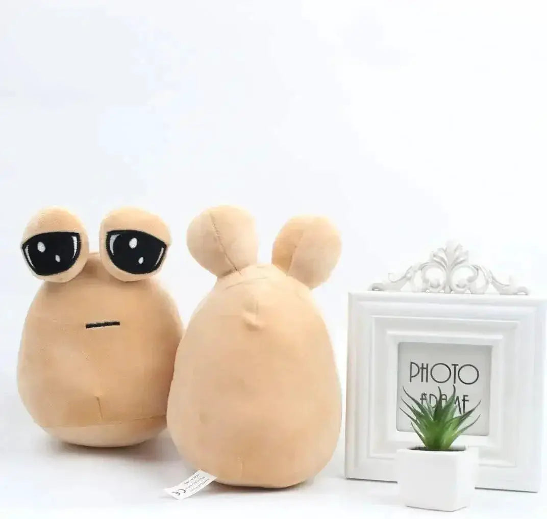 Pou Plush Alien Toy Soft Cotton Adorable Design For Kids