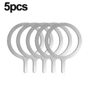 Universal Magnet Sticker Magnetic Adapter Ring Suitable for Magsafe IPhone Wireless Charging Cellphone Round Metal Plate Ring
