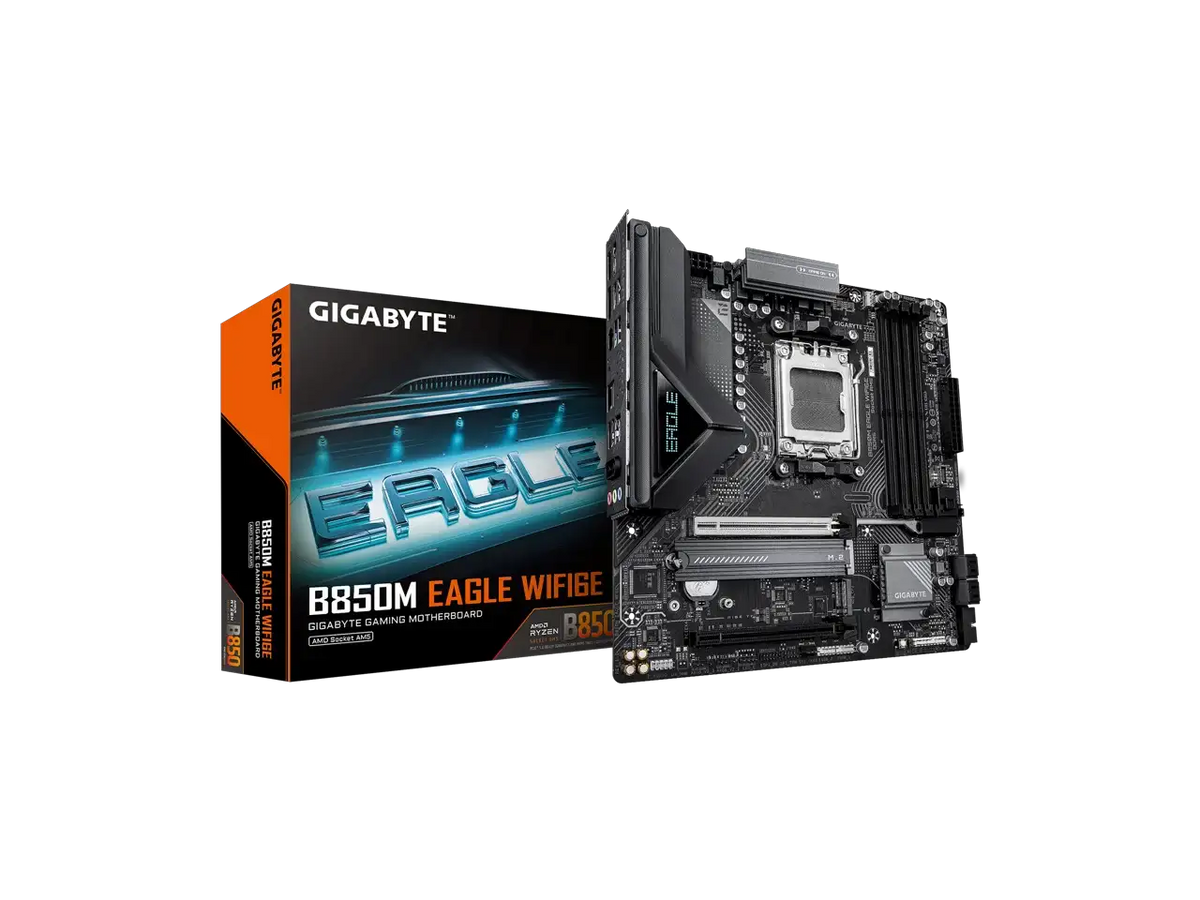 GIGABYTE EAGLE AMD Motherboard, M-ATX, , , PCIe , USB-C, — product view 1