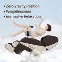Zero Gravity Massage Chair, Full Body Shiatsu Recliner with Smart Touch Screen, 10 Massage Rollers, Heating & Foot Massage