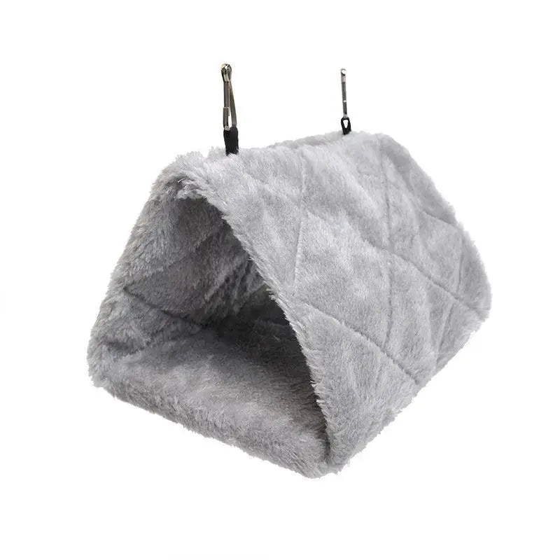Cozy Bird Nest Hammock Plush Winter Bed For Parrots Budgies