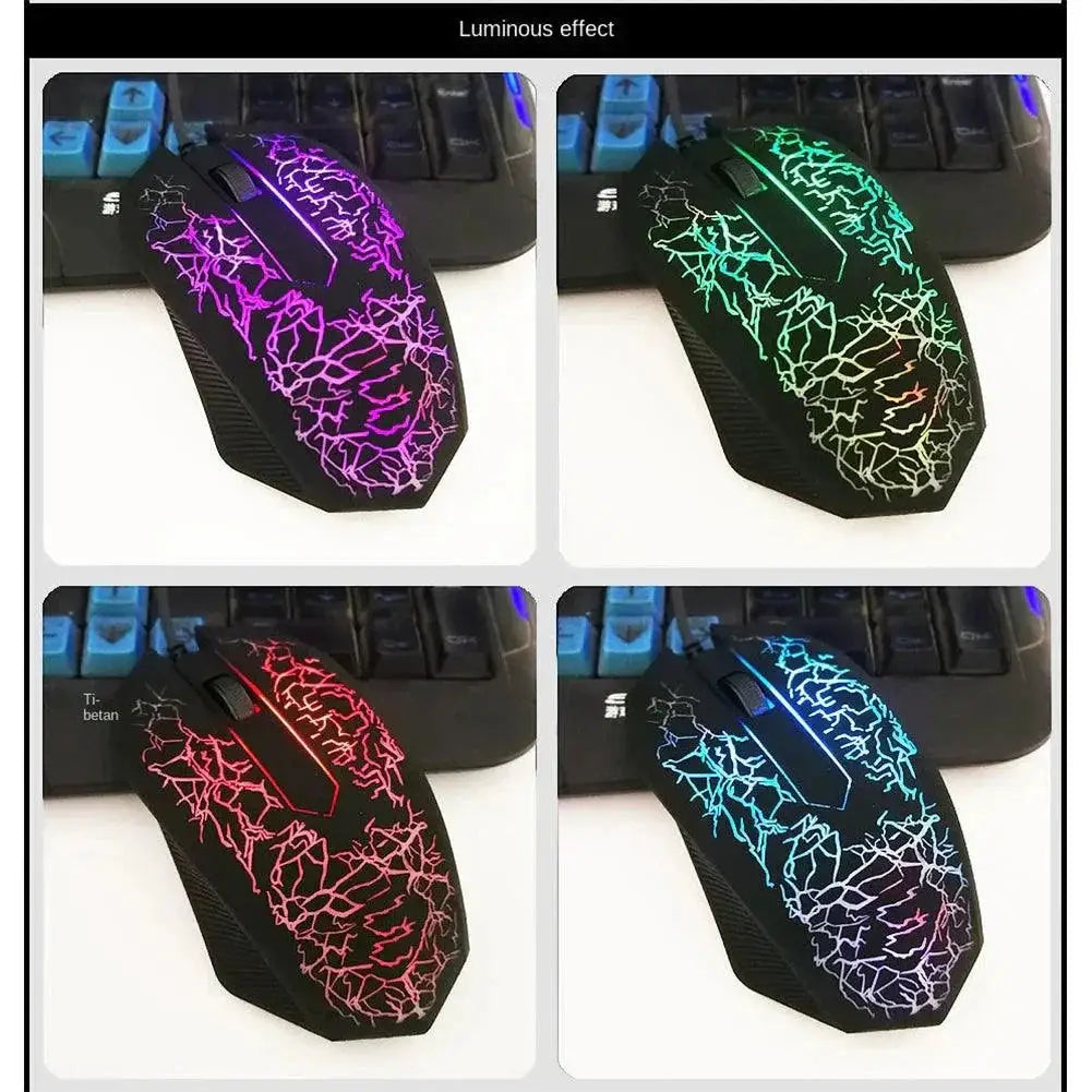 LED Gaming Mouse Ultra Precise Ergonomic Design Dota 2 LOL