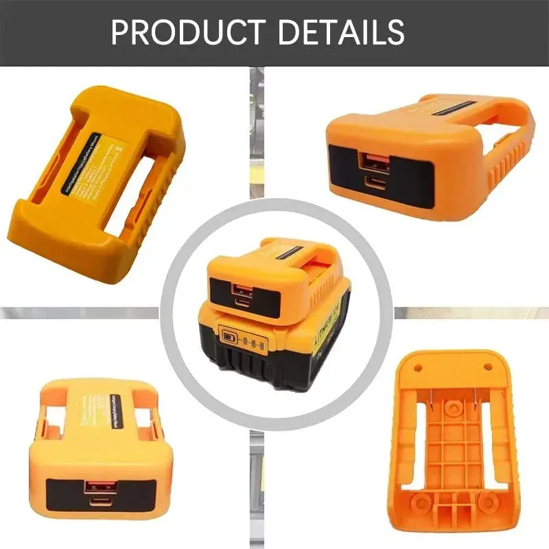 Dewalt USB Battery Converter Charger Adapter 14.4V 18V 20V