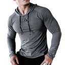 Mens Fitness Tracksuit Hoodie Gym Joggers Outdoor Workout