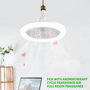 Ceiling Fan Combo - Remote Dimmable Lighting.