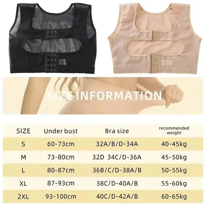 Invisible 3D Body Shaper Bra For Posture And Push Up Support
