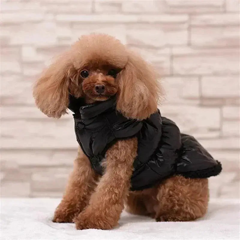 Winter Pet Down Jacket Cozy Coat For Small Dogs And Cats