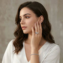 Elegant Moissanite Engagement Ring