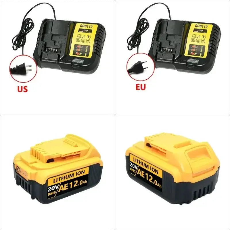 High Capacity 6000mAh 20V Battery For Tools Upgrade