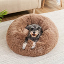40-90cm Round Pet Bed for Large Dog and Cat Winter Comfort