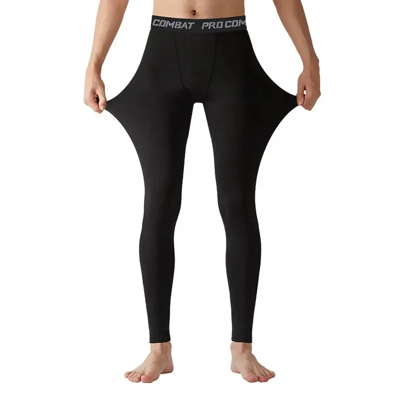 Men's Compression Leggings For Cool Dry Sports And Fitness