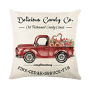 Cozy Linen Pillow Cover for Winter Decor