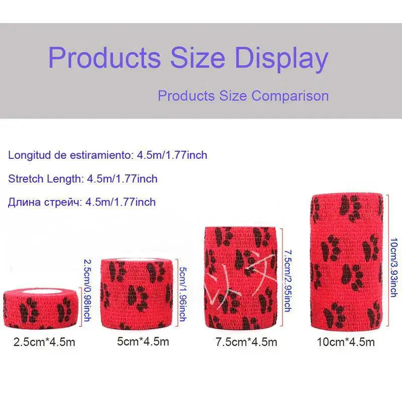 Printed Elastic Bandage Wrap for Joint Support and Recovery