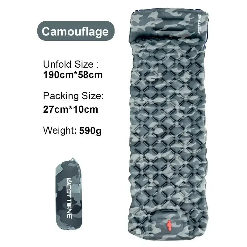 Ultralight Sleeping Pad for Camping Pump — product view 10