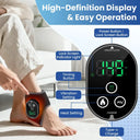Electric Ankle Heated Vibration Massager 3 Mode 4 Level Hot Compress Timer Massage Support Ankle Brace Fascia Muscle Relax Care