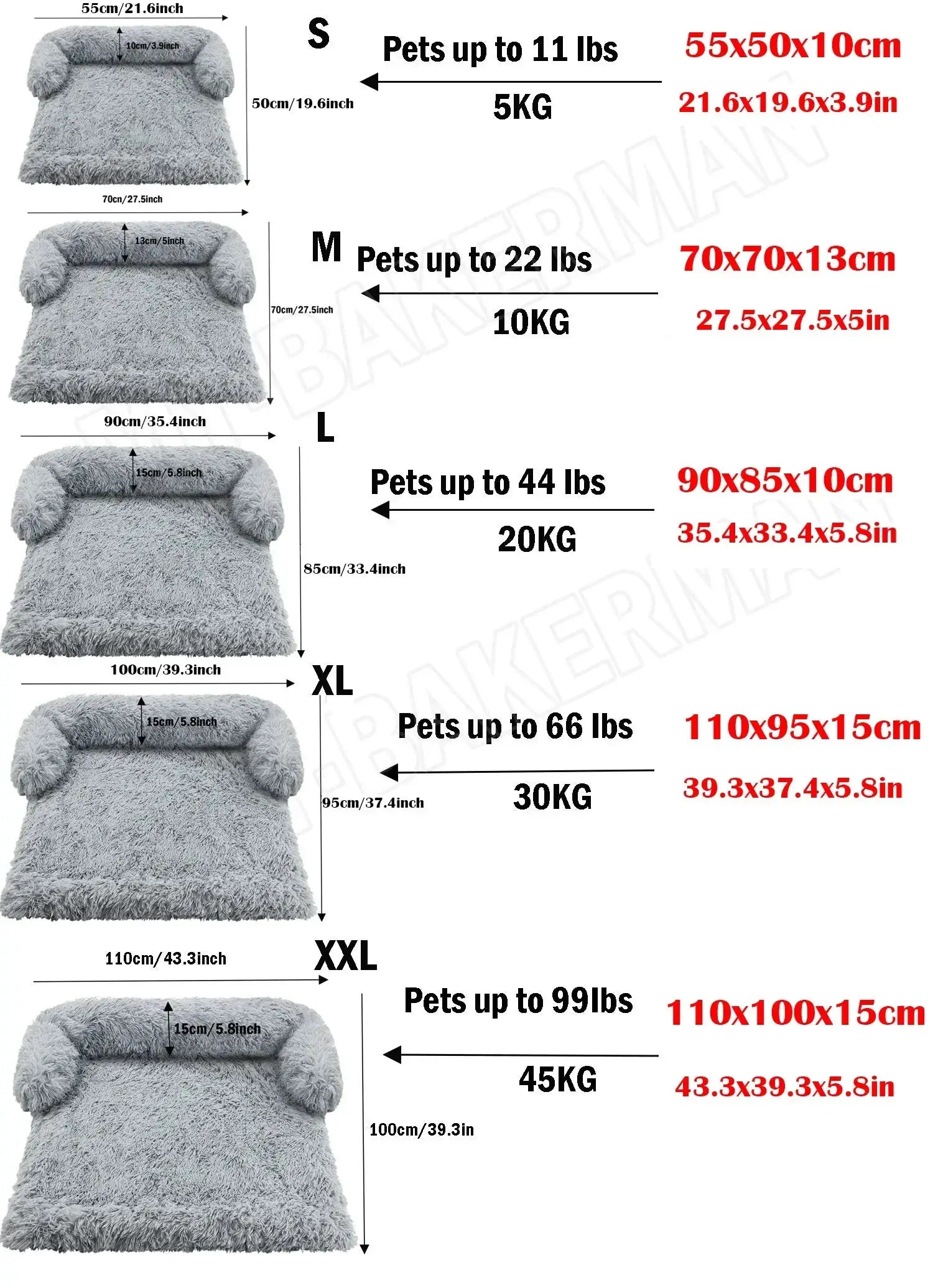 Soft Plush Cat and Dog House Winter Warm Pet Bed Mat