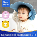 Baby Shower Cap - Adjustable Ear Protection Hat