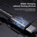 Fast Charging USB C Cable Premium Data Cord Quick Charge