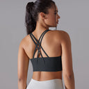 Women's High Stretch Yoga Bra Tank Top for Gym Use