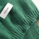 Women's Solid Color Wool Knitted Warm Thickened Scarf Gaiter