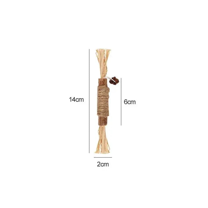 Catnip Chew Stick for Cats Dental Health and Stress Relief