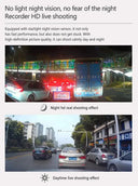 Safer Driving Car Dash Cam With Front And Rear Cam