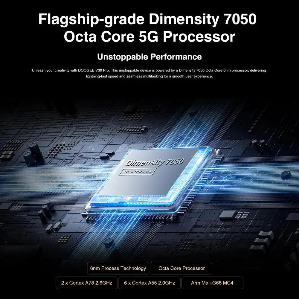 V30 Pro Rugged Smartphone 10800mAh 5G FHD Display