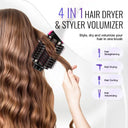 Hair Blow Dryer Brush Ionic Styler Volumizer 2.95 Inch
