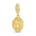 Bangle Bracelet Virgin Mary Charm