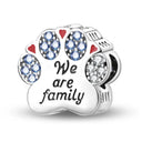 Sterling Silver Charm Beads Mask