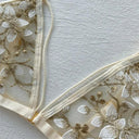 Lace Bralette Set: Elegant Backless Wireless Support Lingerie