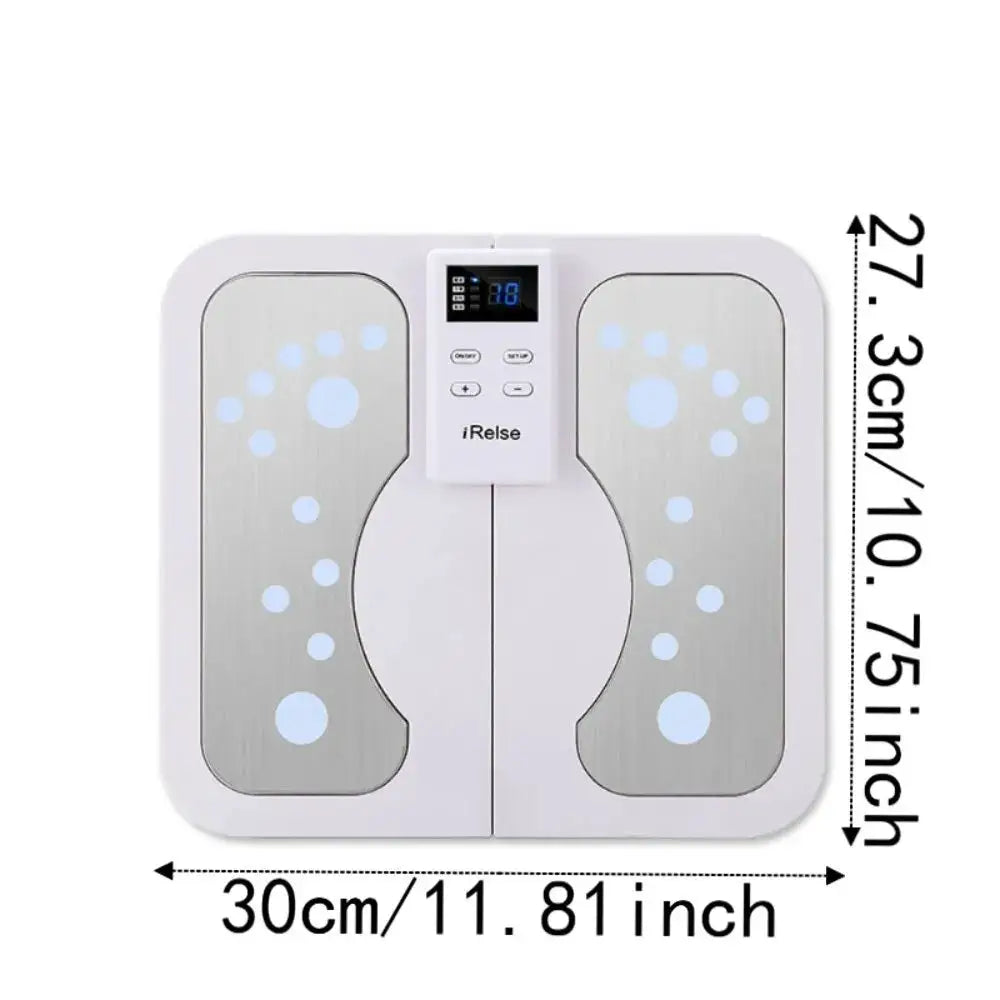 Remote Control Foot Massager Kneading Compression Low Frequency Pulse Electric Foot Stimulator Electric Stimulator Foldable