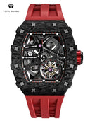 Automatic Skeleton Tonneau Watch