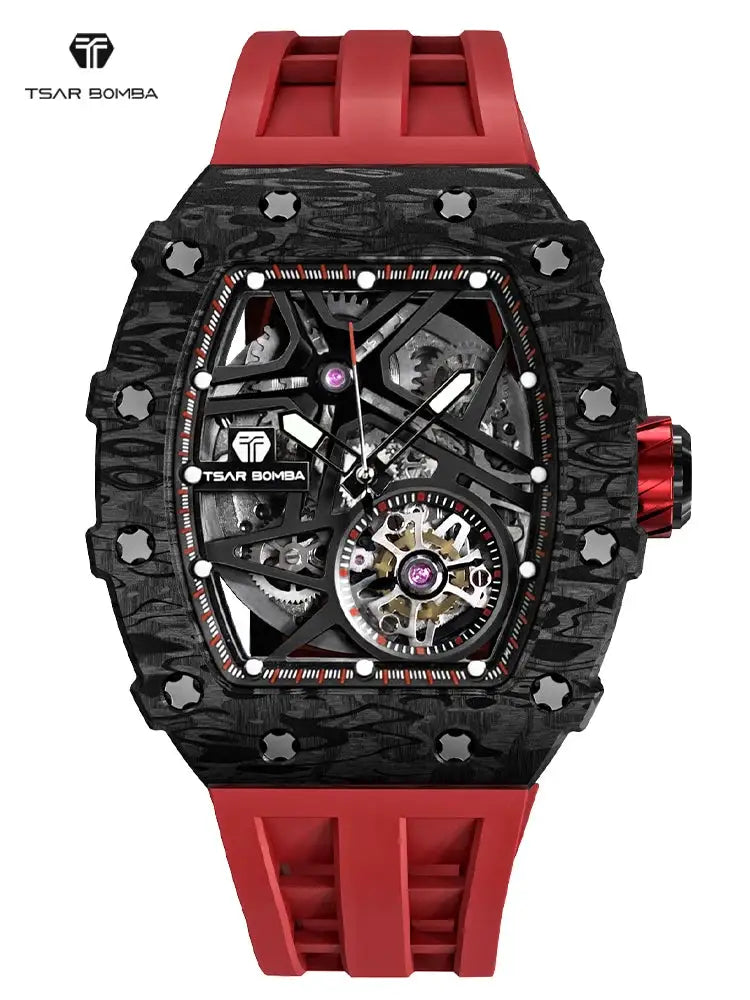 Automatic Skeleton Tonneau Watch — product image 1
