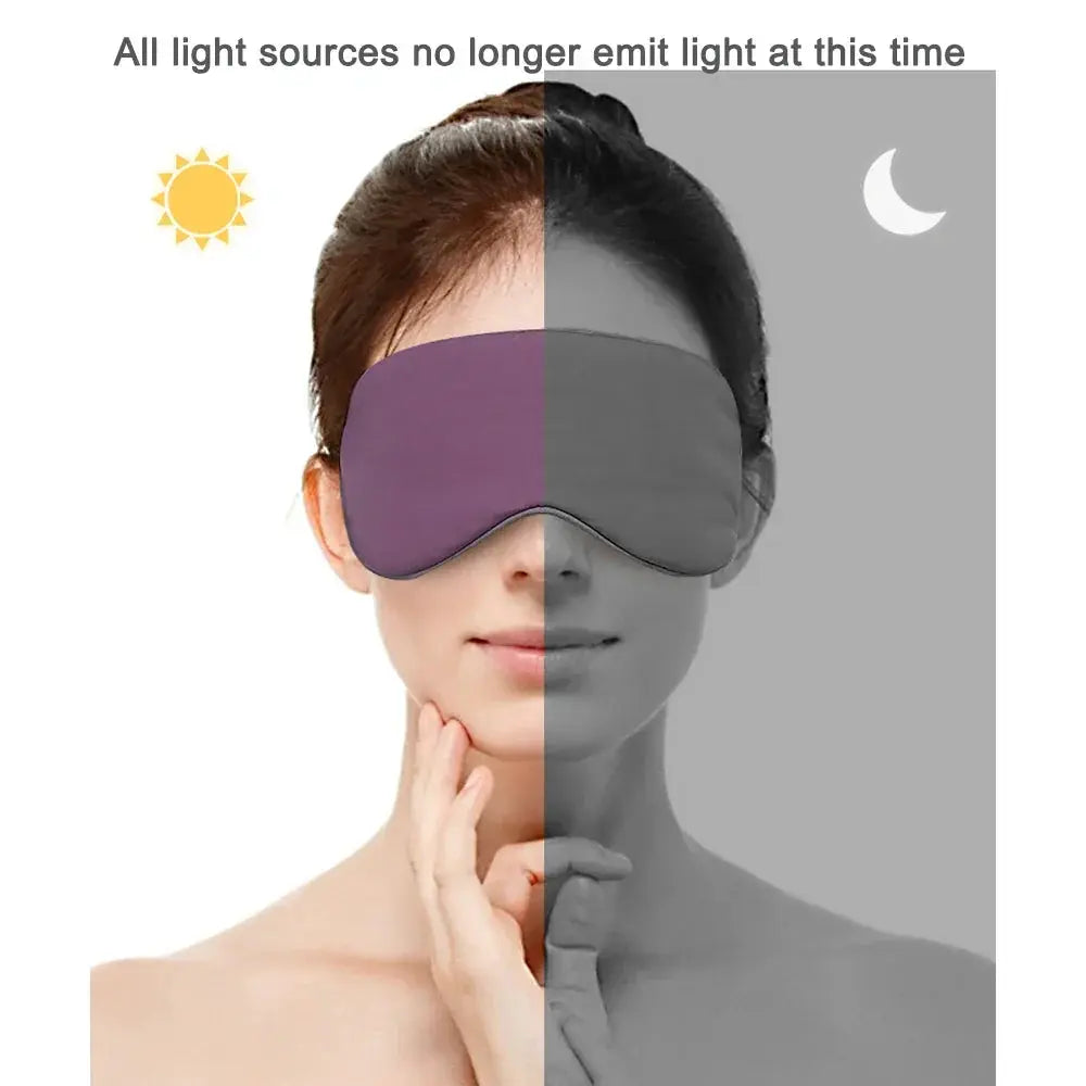 Sleeping Eye Mask Block Out Light Soft Travel Eyeshade