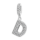 A-z Alphabet Charm Bead Sterling