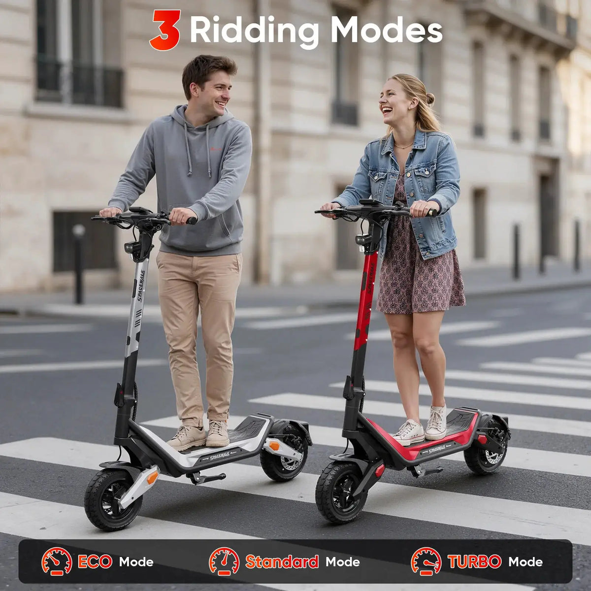 Spacewalk 28 Mph Foldable Electric Scooter