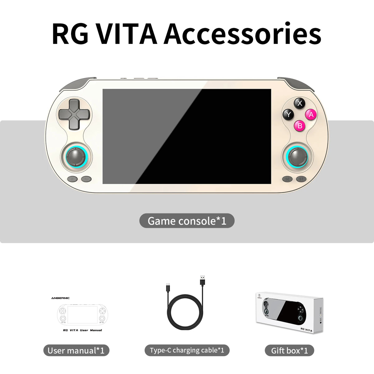 Anbernic RG VITA Retro Handheld Game Console IPS Touch Screen — product view 7