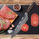 Sharp Santoku Knife Set for Home Cooks