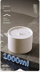 Ceramic Cat Water Fountain for Hydration
