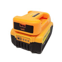 Portable USB Charger Adapter for Makita Milwaukee Batteries