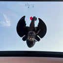Toothless Dragon Car Roof Ornament With Moving Wings Doll