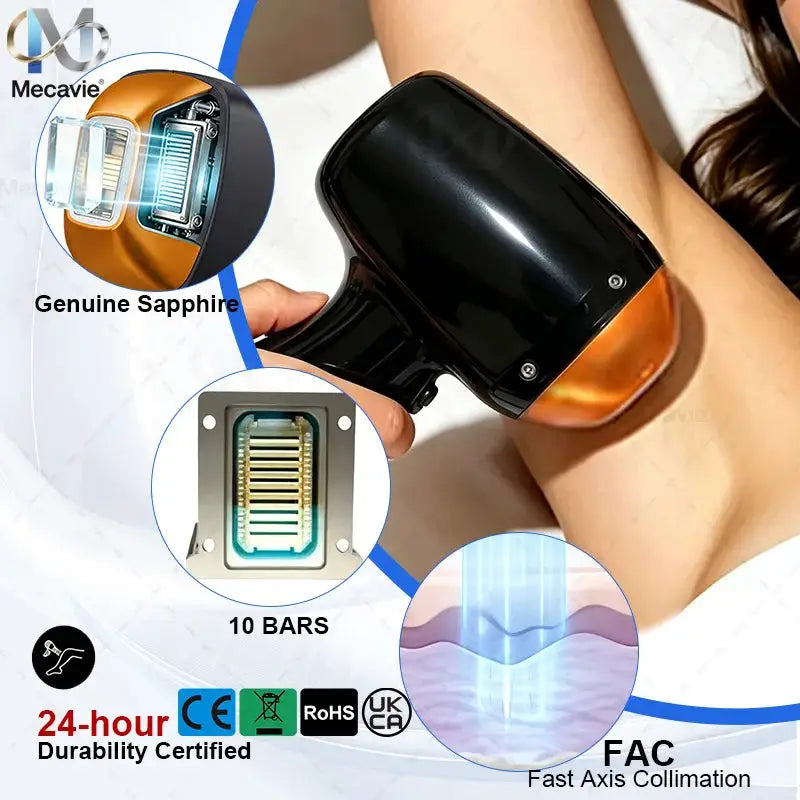 New Upgrade Pico Tattoo Removal Diode Laser Hair Removal 6000W Safety All Skin Types Unisex RF IPL Multifunctional Beauty Tools
