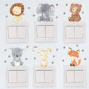 Removable Nordic Animal Decals for Kids