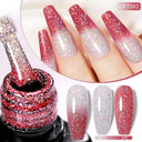 Winter Magic Nail Gel Kit: Mesmerizing Snowflake Art