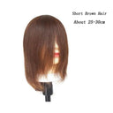 Professional Human Hair Mannequin Head for Styling Practice
