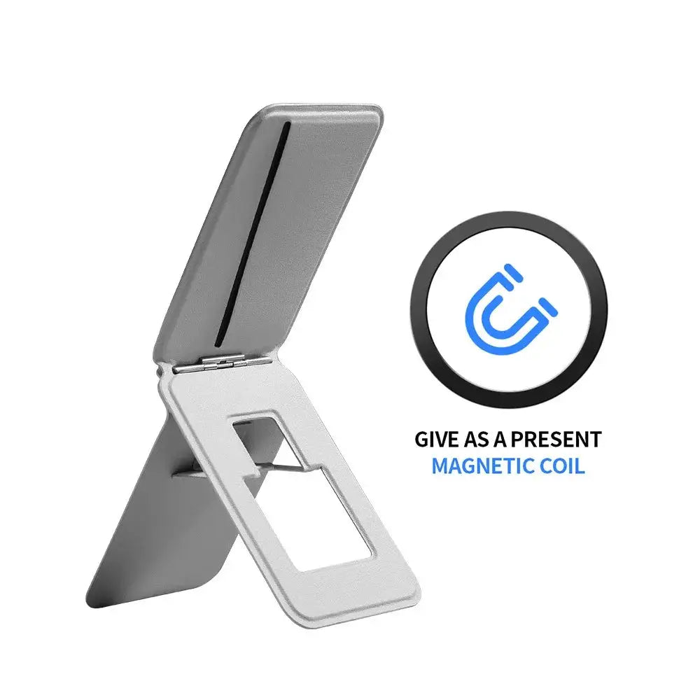 Phone Magnetic Stand Holder For iPhone 15 14 13 12 11 Pro Max Plus Desktop Magnetic Phone Folding Stand Magsafe Holder For Apple