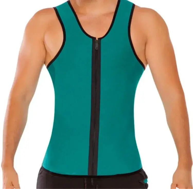 Men Waist Trainer Sauna Vest For Weight Loss Sizes S To 5XL