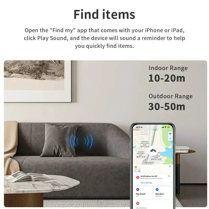 Apple Bluetooth GPS Tracker For iPhone And iPad Keys
