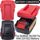 HILTI to DeWalt Battery Adapter Convert 22V Tools to 20V Max
